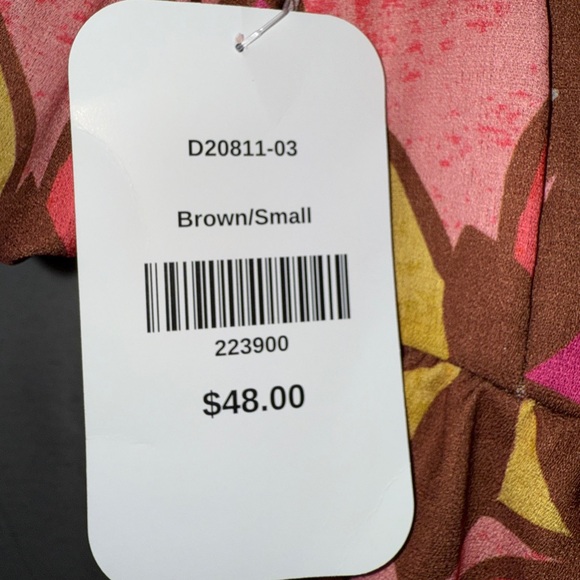 Colorful Patterned Mini Dress - Picture 3 of 7